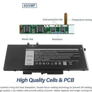Laptop Battery for Dell Latitude 5400 E5400 5500 E5500 Series, Precision 3540 M3540 Series, Inspiron 7590 2-in-1 7591 2-in-1 7791 2-in-1 Series - Image 2