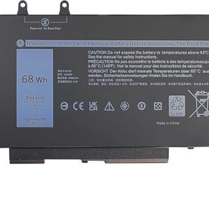 Laptop Battery for Dell Latitude 5400 E5400 5500 E5500 Series, Precision 3540 M3540 Series, Inspiron 7590 2-in-1 7591 2-in-1 7791 2-in-1 Series - Image 1