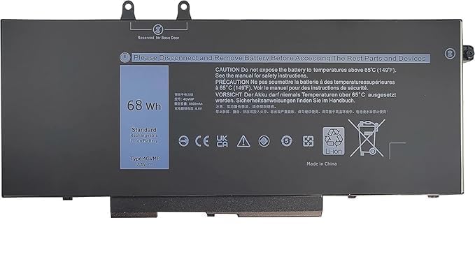 Laptop Battery for Dell Latitude 5400 E5400 5500 E5500 Series, Precision 3540 M3540 Series, Inspiron 7590 2-in-1 7591 2-in-1 7791 2-in-1 Series