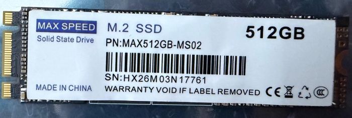 SPEED MAX 512GB NVME M.2