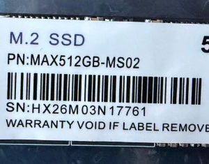 SPEED MAX 512GB NVME M.2 - Image 1
